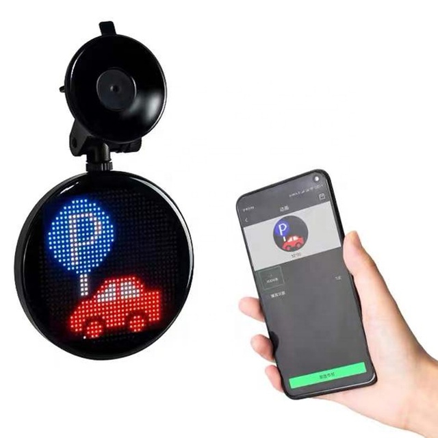 APP Cell Phone Control Display LED Screen Mini Car LED Display for Car Rear Window