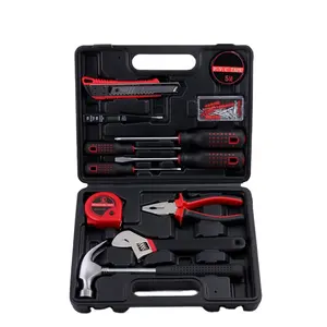 professional 13Pcs Household Repair Supplier Promotion Mechanic Hands Tool Sets with hammer,pleirs,screwdriver