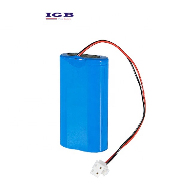 Rechargeable Lithium 18650 Battery Pack 3.7V 7.4V 12V 2000mAh 2600mAh 3500mAh With Customized Connector Safety PCM