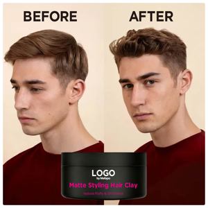 Pommade Coiffante Mate Effet Naturel au Miel et Glycérine – Non-Dommageante, Tendance, pour Hommes - Product Image 5