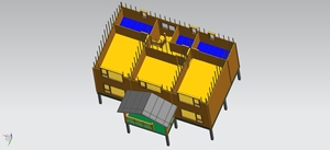 Cabaña de Madera Compacta para Vacaciones, Refugio Acogedor para Escapadas de Fin de Semana - Product Image 2