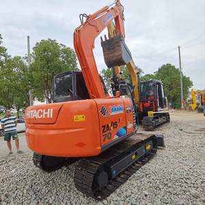 รถขุดฮิตาชิ ZX70 มือสองคุณภาพสูง ขนาดเล็ก 7 ตัน รถขุดตีนตะขาบ ชั่วโมงการทำงานต่ำ ไม่มีการซ่อมบำรุงครั้งใหญ่ ขายดี - Product Image 1