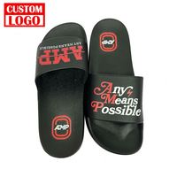 Home Company Geschenke Männlich Hochwertige PVC Custom ized Damen Sandalen Geprägtes Logo Herren Hausschuhe Custom