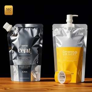 Bolsas con Boquilla de PET/PE de 250 ml y 500 ml para Envasado de Bebidas como Vodka y Cerveza, con Boquilla de Compresión a Prueba de Humedad - Product Image 3