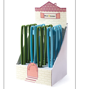 เครื่องมือย่างซิลิโคนเจลแบบไม่ติดสำหรับใช้ในห้องครัวอุปกรณ์ทอดแบบหนีบที่หนีบซิลิโคนสำหรับเสิร์ฟอาหารบาร์บีคิว - Product Image 3