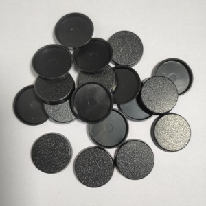 K & T Factory <span class=keywords><strong>Wargame</strong></span> Miniature 25mm Bases rondes en plastique Warhammer Jeux de table Miniatures Bases rondes en plastique - Product Image 1