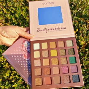 ขายส่ง 9 สีโหดร้ายฟรีมินิอายแชโดว์อายแชโดว์แววเกาหลีเม็ดสีอายแชโดว์พาเลทท์แต่งหน้าฉลากส่วนตัว - Product Image 5