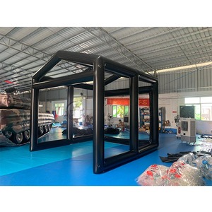 Tente de simulateur de <span class=keywords><strong>golf</strong></span> gonflable imperméable de haute qualité avec écran de projection et toit incliné, tente de <span class=keywords><strong>golf</strong></span> gonflable avec pompe à air - Product Image 6