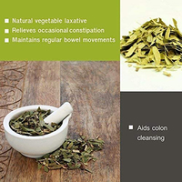 Complément Détoxifiant 100% Naturel aux Feuilles de Séné – Perte de Graisse Abdominale, Nettoyage du Côlon, Thé Détox