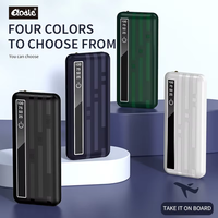 Banco de Energía con 3 Puertos USB, 2400mah, 3600MAH, 4800MAH, 6000MAH, Pantalla Digital, Estación de Carga