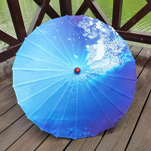 Parapluie Fait Main en Soie Japonaise et Chinoise, Style Classique, Décoration de Plafond Droite, Artisanat pour Mariage, Parasols en Papier - Product Image 5