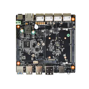 إنتل الجيل الثاني عشر ألدر ليك-N N100 لوحة رئيسية صناعية صغيرة ITX أحادية مع 4 LAN RJ45