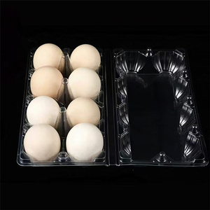 Wholesale <b>Plastic</b> Egg Tray 30 Holes <b>Clear</b> Disposable Blister Chicken Egg Box Multi Size 4-20 Cells Factory Supply - Product Image 4