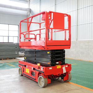 Lift Gunting Vertikal GTJZ 6m 8m 10m 12m, Lift Gunting Kecil Otomatis Penuh, Lift Gunting Listrik Bertenaga Baterai, Platform Aerial - Product Image 6