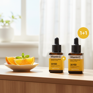 Medi Hill เซรั่มเพิ่มความกระจ่างใส4040มล. ชุดพิเศษ vitac vitac อนุพันธ์150PPM Niacinamide เซรั่มเพิ่มความกระจ่างใส30000ppm - Product Image 3