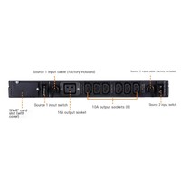 Emerson Liebert Services VERTIV Liebert STS Static Transfer Switch Tiga Fasa IP11 16A 230V C19 Sistem Cadangan Daya Pusat Data