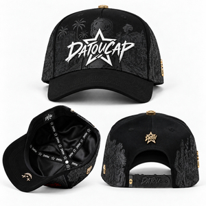 Gorra de Béisbol Bordada Personalizada, Gorras de Béisbol de 5 Paneles al por Mayor, Bordado 3D Premium, Estilo Urbano, Detalle Metálico - Product Image 3