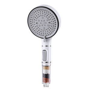 Pommeau de douche filtrant Royal Stan, grand panneau portable avec billes minérales pour une purification en profondeur et des soins de la peau - Product Image 2