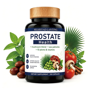 Soutien Naturel de la Prostate pour Hommes : Complément Bien-être pour un Mode de Vie Actif avec 10 Plantes et Vitamines – 90 Comprimés - Product Image 1