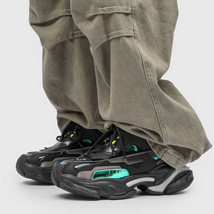 Zapatillas deportivas gruesas para hombre de alta calidad con absorción de impactos elástica, para correr, entrenamiento al aire libre, baloncesto, con LOGO personalizado. - Product Image 5