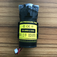 Pompe à eau à diaphragme pour machine à eau domestique, série 50GPD 75GPD 100GPD 200GPD 400GPD RO, rehausseur automatique à aspiration