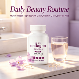<span class=keywords><strong>C</strong></span>ápsulas de Colágeno Multi-Péptidos para Adultos, Suministro de Fábrica, Biotina, <span class=keywords><strong>Vitamina</strong></span> <span class=keywords><strong>C</strong></span>, 100% Puro, Certificado GMP, Gestión Energética, 240 <span class=keywords><strong>C</strong></span>ápsulas - Product Image 6
