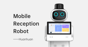 Intelligenter Empfangsroboter mit Sprach- und Gesichtserkennung, Android OS, 15,6-Zoll-Bildschirm, Open SDK, Unterstützt Sekundärentwicklung für Hotels und Museen - Product Image 2