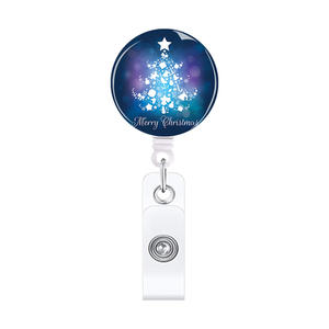 Bobine de porte-Badge d'identité de conception personnalisée, enrouleur de Badge rétractable de noël, enrouleur de Badge en forme de Logo personnalisé Offre Spéciale en ligne - Product Image 2