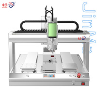 Machine d'assemblage de vis flexible dos à dos, équipement de verrouillage de vis personnalisé à changement rapide pour jouets