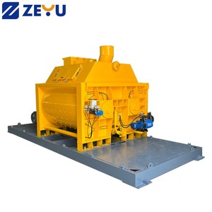 Zeyu chất lượng tốt giảm giá giá Mixer Máy bê tông nhà máy bán hàng trực tiếp Twin trục trộn bê tông - Product Image 4