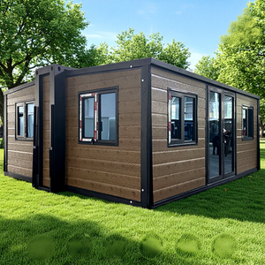 Villa mobile de luxe préfabriquée en conteneur 20/40 pieds, 2 à 5 chambres, <span class=keywords><strong>maison</strong></span> portable avec salle de bain et terrasse pour usage résidentiel - Product Image 1
