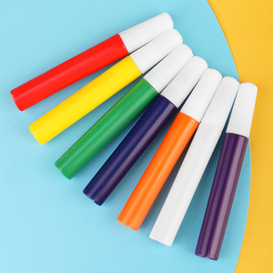 Set di 7 <span class=keywords><strong>Colori</strong></span> di <span class=keywords><strong>Pittura</strong></span> Acrilica <span class=keywords><strong>Lavabile</strong></span> per Bambini con Logo Personalizzato, per Dipingere con le Dita, Creatività e Graffiti Fai-da-Te - Product Image 2