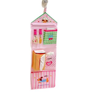 Student Dormitory <b>Hanging</b> <b>Storage</b> Bag <b>Wall</b> Mounted Rectangle Hook Type Bedroom Clothing Organizer Behind Door Underwear <b>Storage</b> - Product Image 1