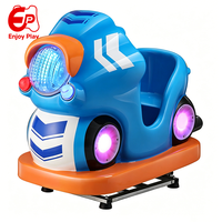 Machine de jeux d'arcade MP5 pour enfants, camion de pompiers, manège pour enfants, à monnayeur, en métal et fibre de verre, jeu de balançoire pour enfants, version anglaise