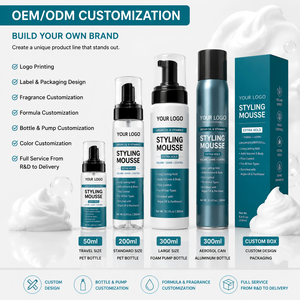 Espuma para el Cabello OEM de Venta Caliente, Hipoalergénica, Fijación Fuerte, Control del Frizz, Fijación Duradera Todo el Día, Espuma para Trenzas, Estilo Duradero, Brillo e Hidratación - Product Image 5