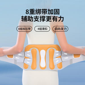 Cinturón de Soporte Lumbar Personalizado con Tecnología Flyknit y Termosellado para Personas Mayores de Mediana Edad, Soporte Articular Personalizado de Fábrica para Discos - Product Image 1