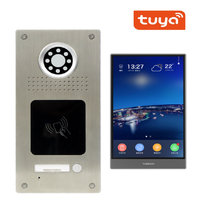 Sonnette vidéo couleur pour villa, kit de sonnette vidéo, système de sécurité de sonnette vidéo intelligente 7 pouces, téléphones de porte pour villa