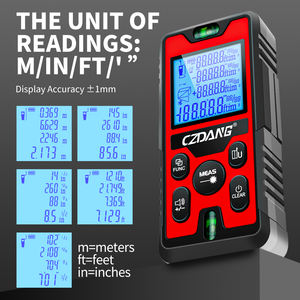 Измеряемый объем площади и цифровой лазерный инфракрасный дальномер измеритель расстояния Измеритель расстояния перезаряжаемый тестер - Product Image 4