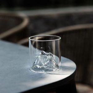 Mug en verre borosilicate de haute qualité, Mug en verre avec vue sur la montagne, Nouveauté, Mug en verre à whisky, Tasse à thé, Tasse au Mont Fuji, Tasses résistantes à la chaleur - Product Image 3