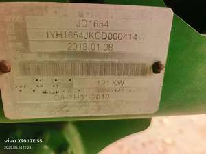 Agricultura John Deer 6J-2104 Rueda Tractor usado con cabina 40HP 4WD Gear Drive Alto nivel de seguridad a la venta 2016-2021 - Product Image 2