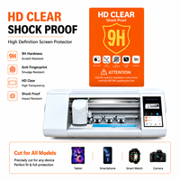 Láminas de Hidrogel PET Anti-Impactos 9H/6H, Recortables con Cualquier Modelo por Máquina de Corte Inteligente, 3 Capas, Fáciles de Instalar, Resistentes a Arañazos