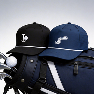 Club Company Customized Sports Waterproof 5 Panel Baseball Cap Breathable Rope Golf Hats with Own Logo Gorras - Product Image 3