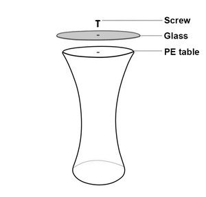 Waterproof 16-Color Changing <strong>LED</strong> <strong>Table</strong> for Outdoor Events Parties Garden Parties-Rechargeable Nightclub Lounge Furniture - Product Image 6