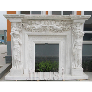 Casa de lujo de estilo <span class=keywords><strong>romano</strong></span> chimenea de piedra diseños - Product Image 2