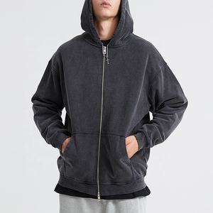 Sweat à capuche unisexe imprimé en gros - Impression numérique DTG de haute qualité, tissu en molleton français, lavage à l'acide, vintage, broderie personnalisée - Product Image 3