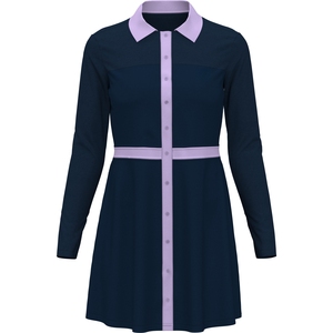 Chemise <span class=keywords><strong>Femme</strong></span> Robe Polo Jupes <span class=keywords><strong>Tennis</strong></span> <span class=keywords><strong>Femme</strong></span> Robe Golf Personnalisée Private Label à Manches Longues - Product Image 3