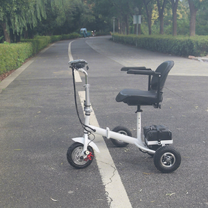 500W 48V Three Wheel Brushless Electronic Folding Waterproof Mobility Scooter Removable Battery <b>Remote</b> <b>Control</b> CE Certified - Product Image 1