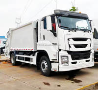 Camion compacteur de déchets diesel Isuzu 2026, nouveau modèle 4x2, 18 m³, chargement arrière, à vendre