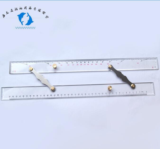 Hot Selling Navigation Measuring Tools &Rules IMPA Plastic Ruler 450mm 600mm Parallel Rules