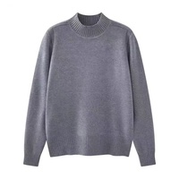Pull à col roulé pour femme, chaud, confortable, à la mode, doux et épais, pour l'hiver